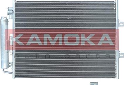 Kamoka 7800291 - Конденсатор, кондиціонер autocars.com.ua