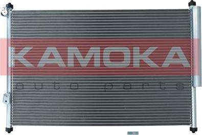 Kamoka 7800297 - Конденсатор, кондиціонер autocars.com.ua