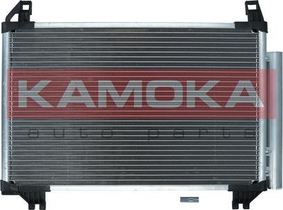 Kamoka 7800307 - Конденсатор, кондиціонер autocars.com.ua