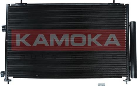 Kamoka 7800309 - Конденсатор, кондиціонер autocars.com.ua