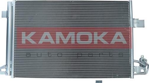 Kamoka 7800311 - Конденсатор, кондиціонер autocars.com.ua