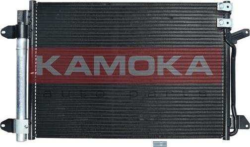Kamoka 7800312 - Конденсатор, кондиціонер autocars.com.ua