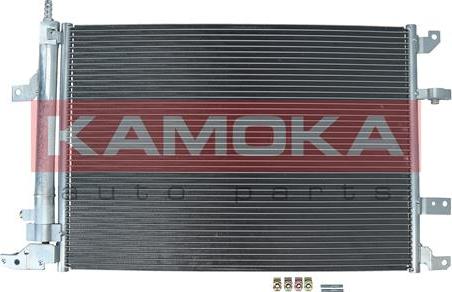 Kamoka 7800319 - Конденсатор, кондиціонер autocars.com.ua