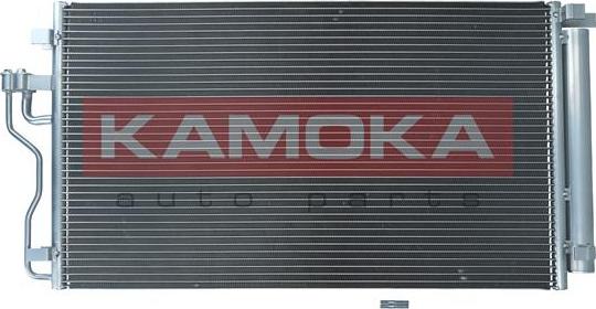 Kamoka 7800323 - Конденсатор, кондиціонер autocars.com.ua