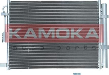 Kamoka 7800325 - Конденсатор, кондиціонер autocars.com.ua