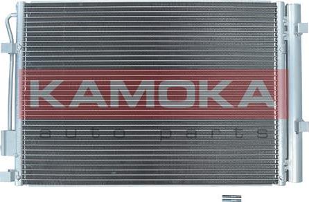 Kamoka 7800328 - Конденсатор, кондиціонер autocars.com.ua