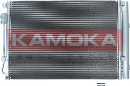 Kamoka 7800334 - Конденсатор, кондиціонер autocars.com.ua