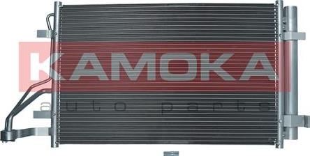 Kamoka 7800338 - Конденсатор, кондиціонер autocars.com.ua