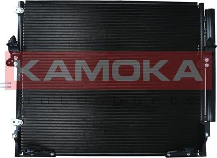 Kamoka 7800348 - Конденсатор, кондиціонер autocars.com.ua
