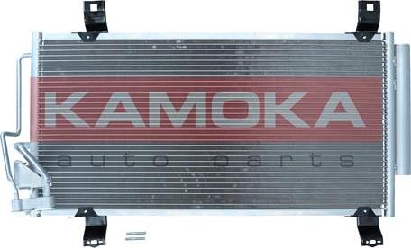 Kamoka 7800363 - Конденсатор кондиционера avtokuzovplus.com.ua