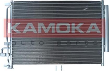 Kamoka 7800374 - Конденсатор, кондиціонер autocars.com.ua