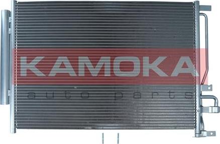 Kamoka 7800374 - Конденсатор, кондиціонер autocars.com.ua