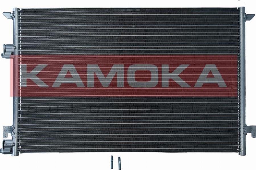 Kamoka 7800376 - Конденсатор, кондиціонер autocars.com.ua