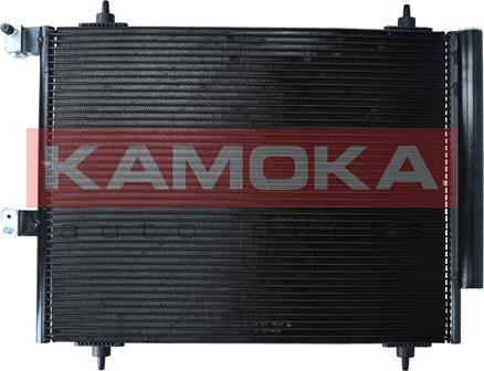 Kamoka 7800389 - Конденсатор, кондиціонер autocars.com.ua