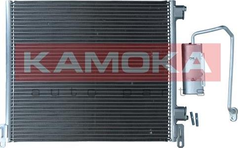 Kamoka 7800391 - Конденсатор, кондиціонер autocars.com.ua