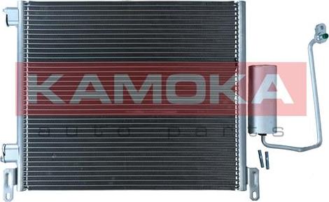 Kamoka 7800391 - Конденсатор, кондиціонер autocars.com.ua