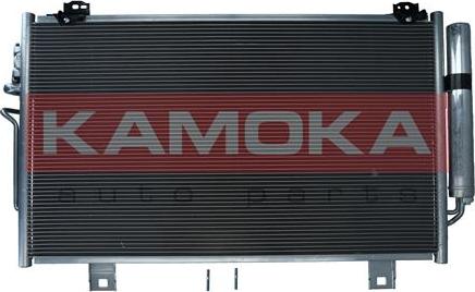 Kamoka 7800400 - Конденсатор кондиционера avtokuzovplus.com.ua