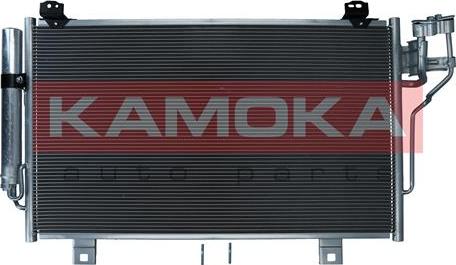 Kamoka 7800400 - Конденсатор кондиционера avtokuzovplus.com.ua