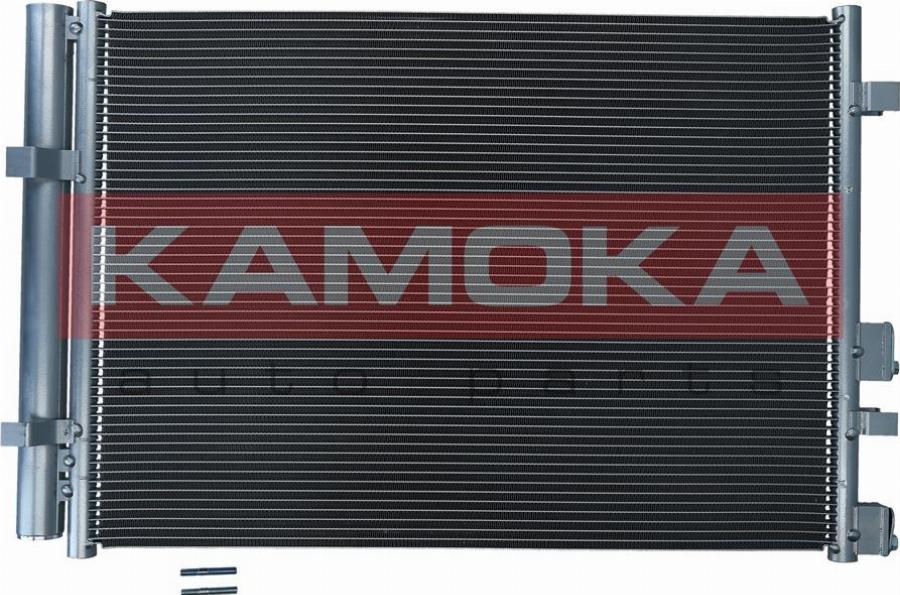 Kamoka 7800408 - Конденсатор, кондиціонер autocars.com.ua