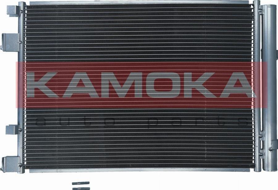 Kamoka 7800423 - Конденсатор, кондиціонер autocars.com.ua