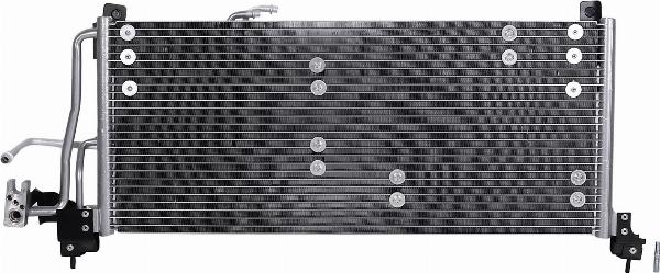 Kamoka 7800550 - Конденсатор, кондиціонер autocars.com.ua