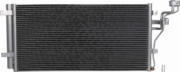 Kamoka 7800641 - Конденсатор, кондиціонер autocars.com.ua