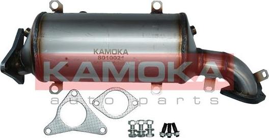 Kamoka 8010021 - Сажевый / частичный фильтр, система выхлопа ОГ avtokuzovplus.com.ua
