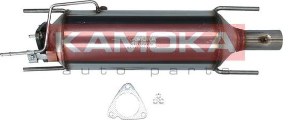 Kamoka 8010025 - сажі / частковий фільтр, система вихлопу ОГ autocars.com.ua