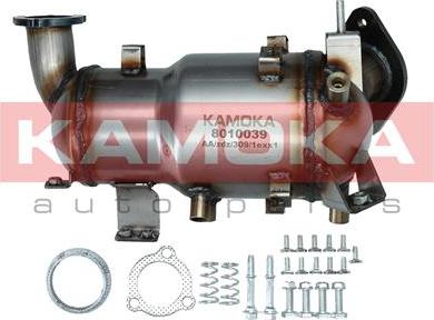 Kamoka 8010039 - сажі / частковий фільтр, система вихлопу ОГ autocars.com.ua