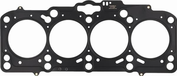 Kamoka 8701225 - Прокладка, головка циліндра autocars.com.ua