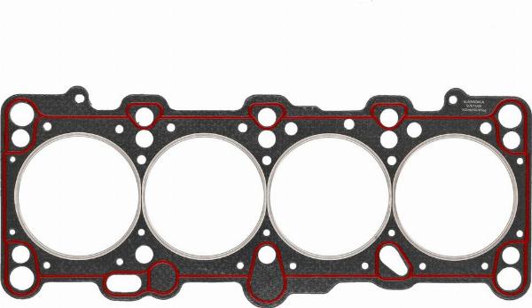 Kamoka 8701566 - Прокладка, головка циліндра autocars.com.ua