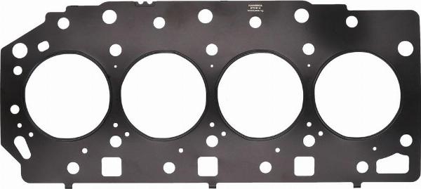 Kamoka 8701814 - Прокладка, головка циліндра autocars.com.ua