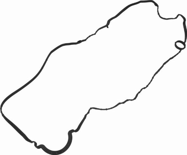 Kamoka 8703332 - Прокладка, кришка головки циліндра autocars.com.ua