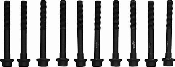 Kamoka 8709037 - Комплект болтів головки циліндрів autocars.com.ua