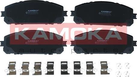 Kamoka JQ101018 - Тормозные колодки, дисковые, комплект avtokuzovplus.com.ua