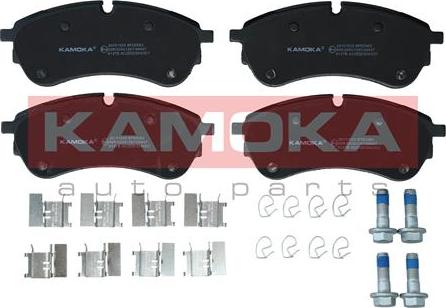 Kamoka JQ101025 - Тормозные колодки, дисковые, комплект avtokuzovplus.com.ua