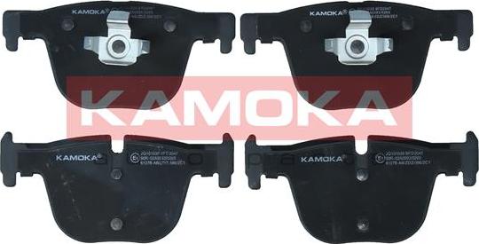 Kamoka JQ101039 - Тормозные колодки, дисковые, комплект avtokuzovplus.com.ua