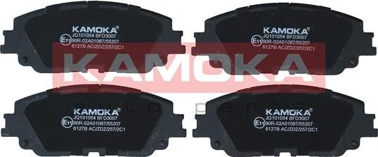 Kamoka JQ101054 - Тормозные колодки, дисковые, комплект autodnr.net