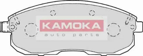 Kamoka JQ101106 - Тормозные колодки, дисковые, комплект avtokuzovplus.com.ua