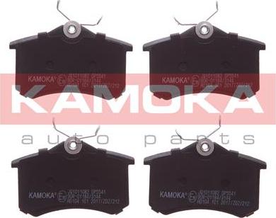 Kamoka JQ1011082 - Тормозные колодки, дисковые, комплект avtokuzovplus.com.ua