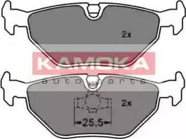 Kamoka JQ1011156 - Гальмівні колодки, дискові гальма autocars.com.ua