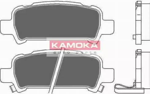 Kamoka JQ101116 - Гальмівні колодки, дискові гальма autocars.com.ua