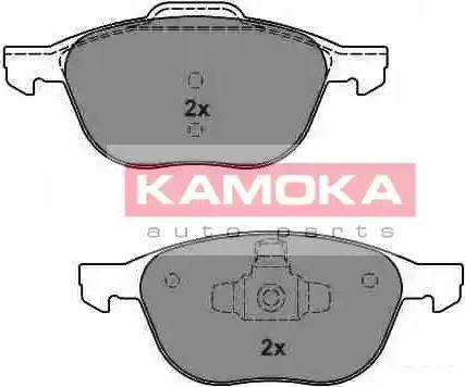 Kamoka JQ101143 - Гальмівні колодки, дискові гальма autocars.com.ua