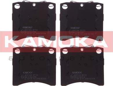 Kamoka JQ1011444 - Тормозные колодки, дисковые, комплект avtokuzovplus.com.ua