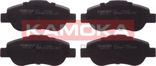 Kamoka JQ101152 - Гальмівні колодки, дискові гальма autocars.com.ua