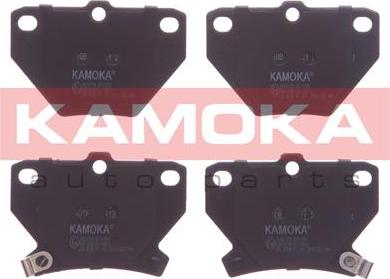 Kamoka JQ101158 - Тормозные колодки, дисковые, комплект avtokuzovplus.com.ua