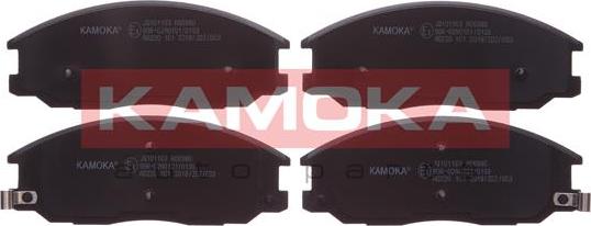 Kamoka JQ101163 - Тормозные колодки, дисковые, комплект autodnr.net