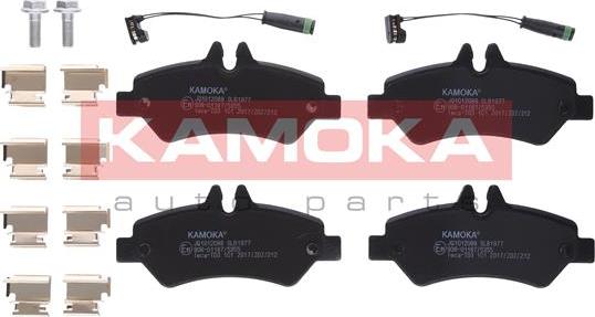 Kamoka JQ1012088 - Тормозные колодки, дисковые, комплект autodnr.net