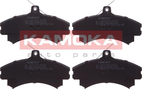 Kamoka JQ1012186 - Гальмівні колодки, дискові гальма autocars.com.ua