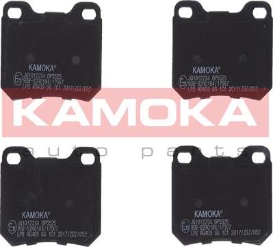 Kamoka JQ1012234 - Гальмівні колодки, дискові гальма autocars.com.ua